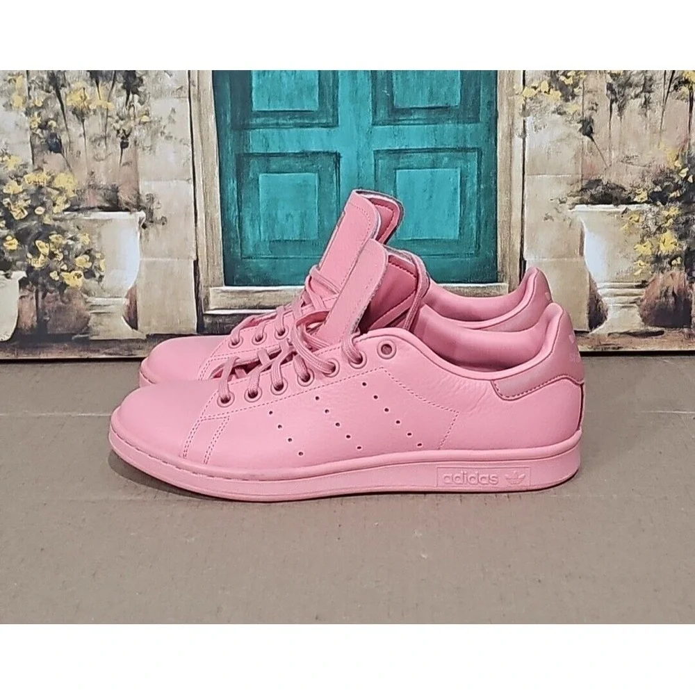 Adidas Originals Stan Smith Women's Tennis Shoe Pink Athletic Sneakers US Sz 6.5